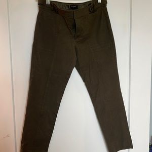 Stretchy. Army green. Ankle